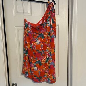 Pink Lily Vibrant Floral Dress